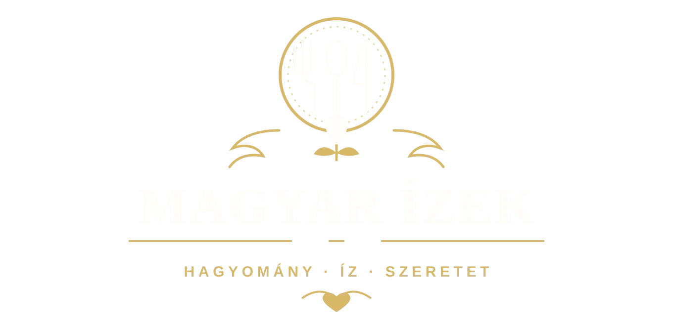 Magyar Ízek étterem logó sötét lábléchez